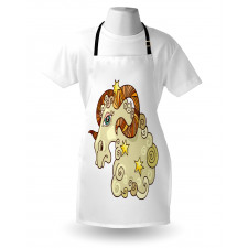 Comic Ram Stars Apron