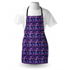 Maze Shapes Circles Apron