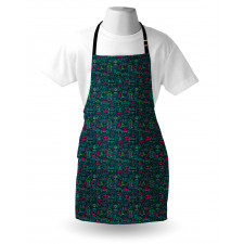 Vibrant Color Geometric Apron