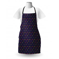 Nordic Christmas Trees Apron