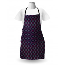 Squares Circles Dots Apron