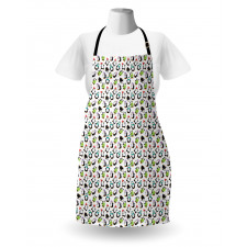 Happy Funny Animals Apron