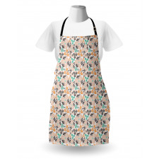 Abstract Spring Garden Apron