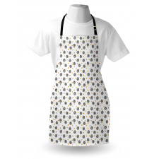 Bullseye Circle Design Apron