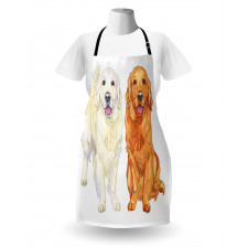 Smiling Dogs Apron