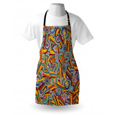 Funky Hippie Folk Apron