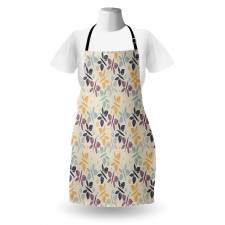 Abstract Springtime Apron