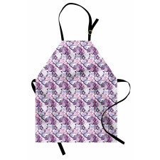 Purple Wings Camo Apron