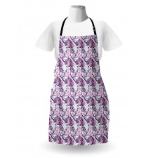 Purple Wings Camo Apron