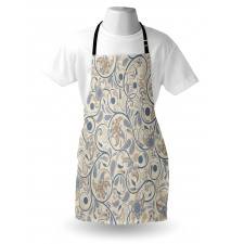 Eastern Oriental Scroll Apron