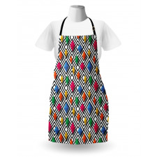 Colorful 3D Shapes Apron