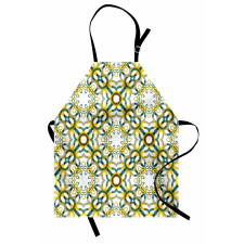 Geometric Lace Pattern Apron