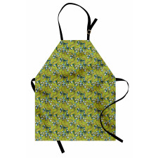 Large Leaves Jungle Apron