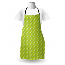 Abstract Falling Leaf Apron