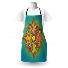 Floral Boho Folk Apron