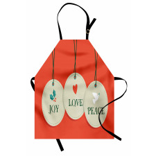 Joy Love and Peace Apron