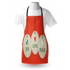 Joy Love and Peace Apron