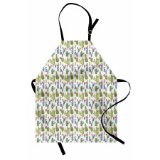 Saguaro Plant Floral Apron