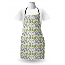 Saguaro Plant Floral Apron