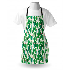 San Pedro Cactus Floral Apron