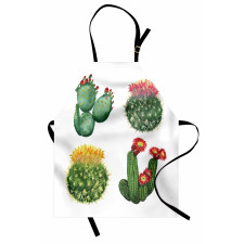 Watercolor Tropical Art Apron