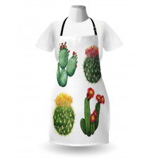 Watercolor Tropical Art Apron