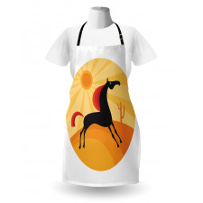 Abstract Animal Desert Apron