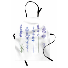 Watercolor Rural Herbs Apron