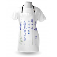 Watercolor Rural Herbs Apron