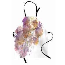 Flourishing Orchids Apron