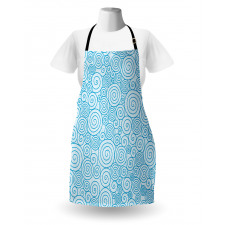 Sea Wave Swirls Apron