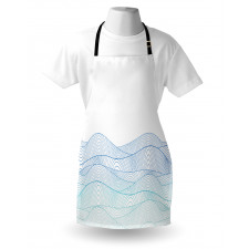 Abstract Seascape Apron