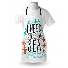 Inspirational Words Art Apron