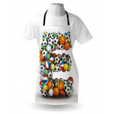 Sports Name Initials Apron