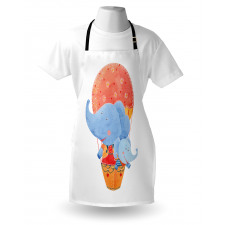 Elephant Hot Air Balloon Apron