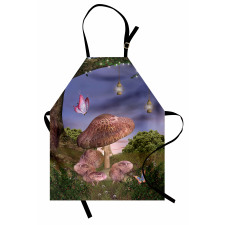 Enchanted Forest Fungi Apron