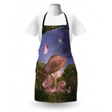 Enchanted Forest Fungi Apron