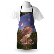 Enchanted Forest Fungi Apron