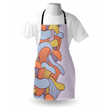 Abstract Doodle Season Apron