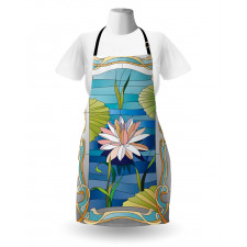 Stained Glass Lotus Apron