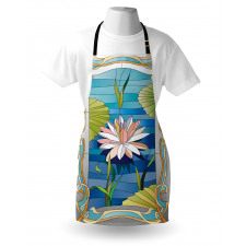 Stained Glass Lotus Apron