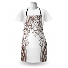 Curving Branches Apron