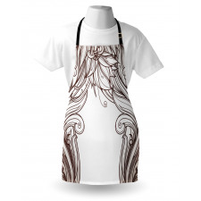 Curving Branches Apron