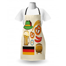 Wheat Beer Pretzels Apron