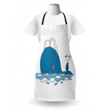 Sea Mammal with Seagull Apron