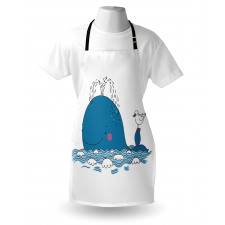 Sea Mammal with Seagull Apron