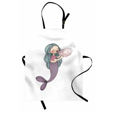 Fairy Girl Seashell Apron