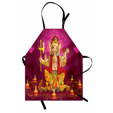 Colorful Asian Animals Apron