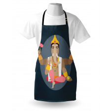 Oriental Ethnic Design Apron