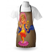 Dancing Asian Icon Apron